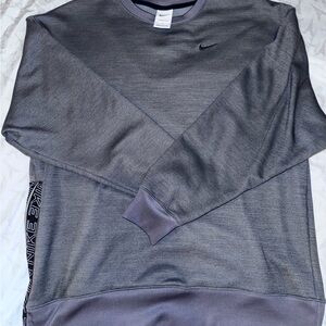 Nike Women's Gray Crewneck Sweater